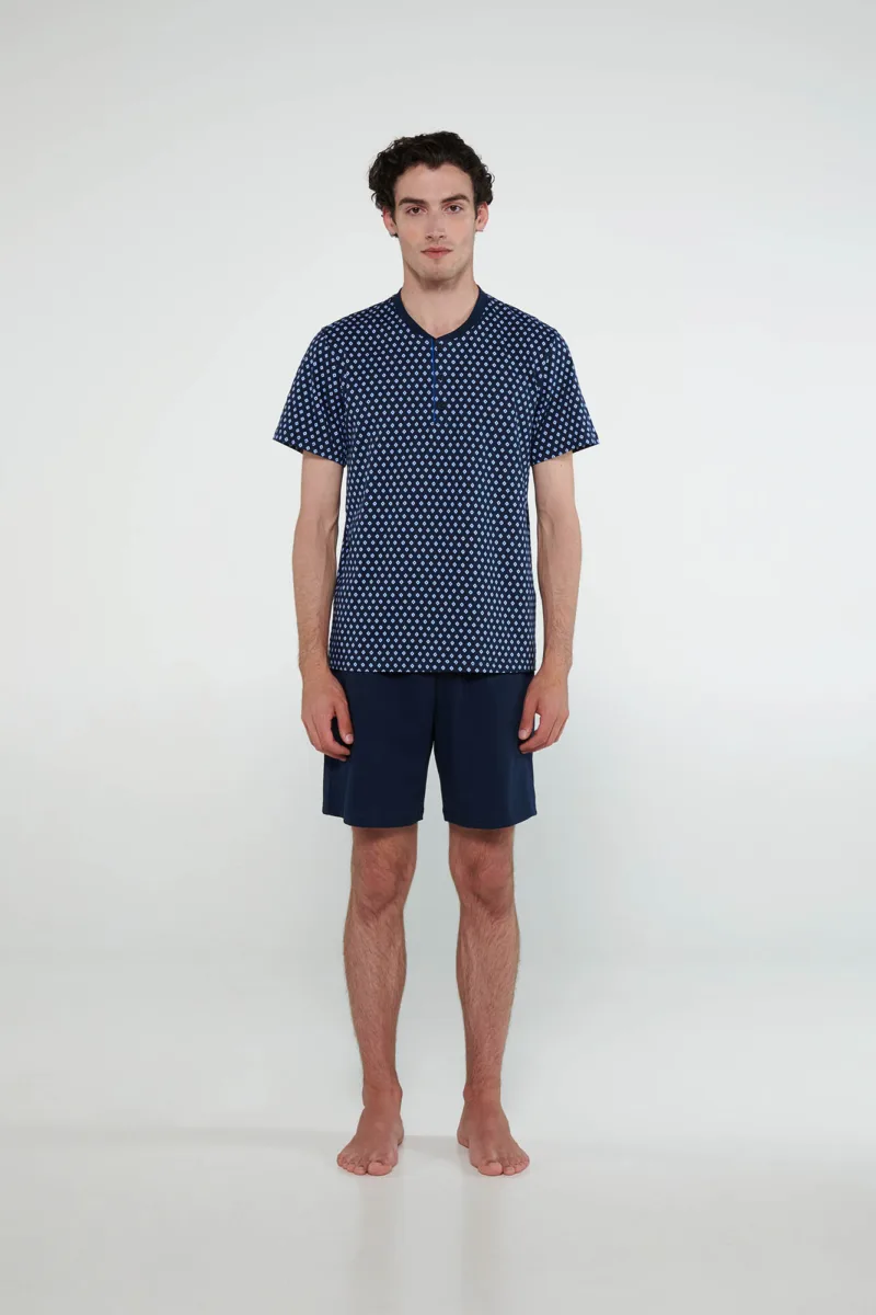 pijama cu pantaloni scurti pentru barbati