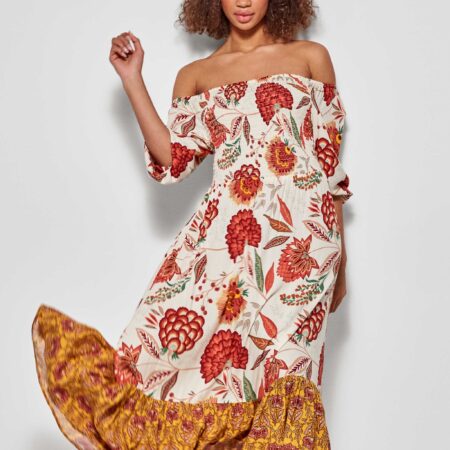 Rochie lunga de plaja
