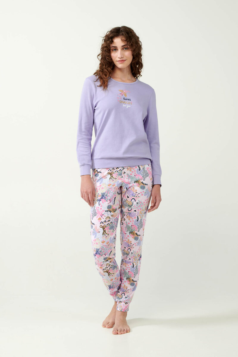 Pijama din bumbac pentru femei