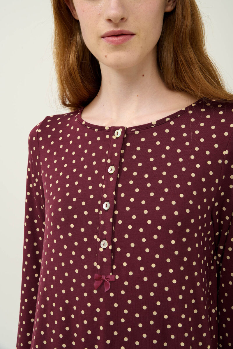 Pijama damă din micromodal - VAMP / 23030 - imagine 3