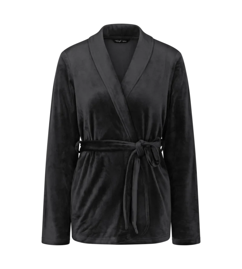 Halat scurt Triumph - Sensual Velour Robe Top 01 / 10225078 - imagine 4