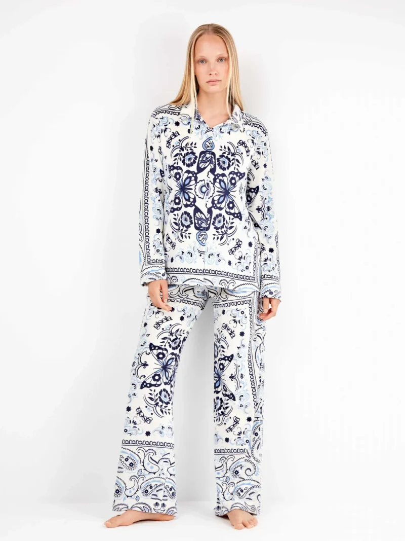 Pijama damă călduroasă din polar